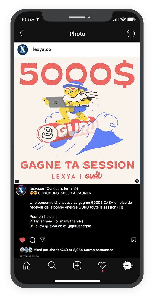 concours mobile guru 5000$